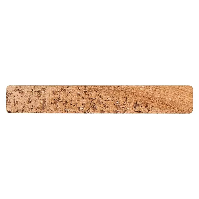 Vierkante lat - l x b x h: 240 cm x 20 mm x 140 mm, Hardhout - Zijaanzicht rechts