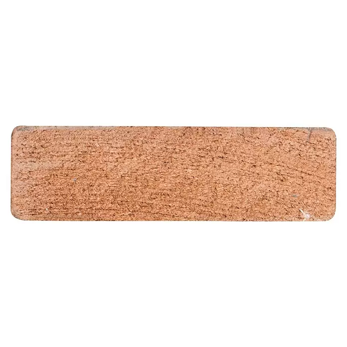 Vierkante lat - l x b x h: 210 cm x 28 mm x 95 mm, Hardhout - Zijaanzicht links