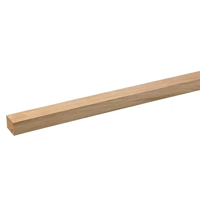 Houten lat - Eiken, 250 cm x 19 mm x 25 mm - Close-up