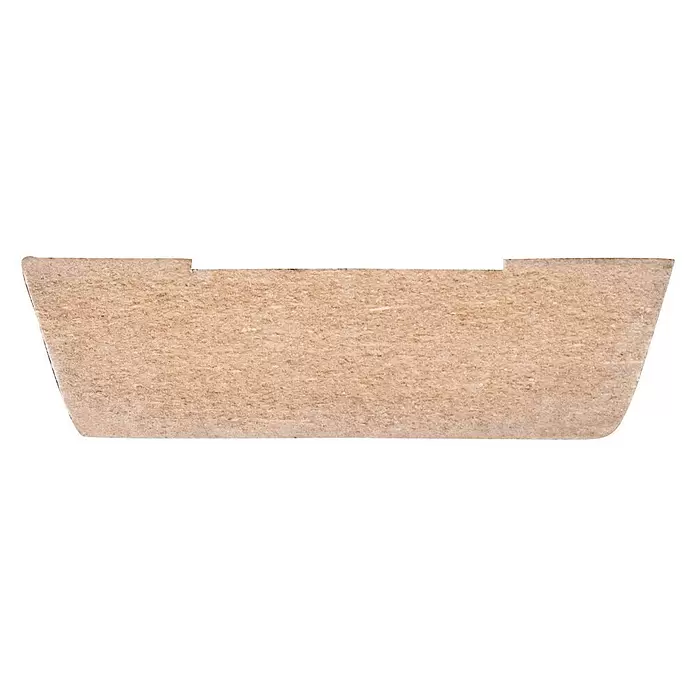 Lijst voor kozijnen Koplat schuin - 270 cm x 12 mm x 45 mm, MDF - Zijaanzicht rechts
