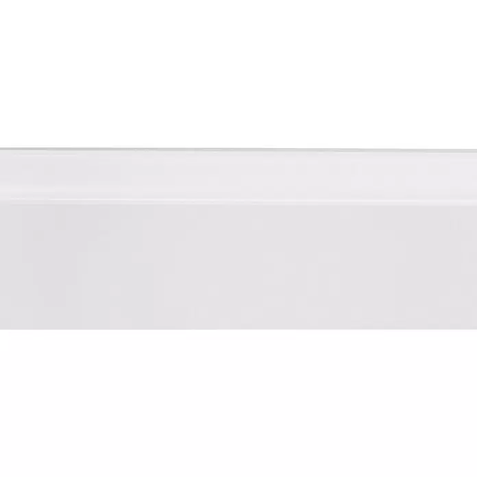 CanDo Plint met kabelkanaal Style - 240 cm x 19 mm x 80 mm, WIt - Close-up