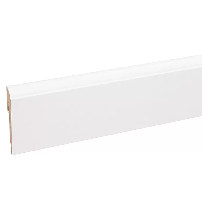 CanDo Muurplint - 240 cm x 80 mm x 12 mm - Close-up