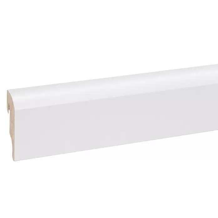 CanDo Muurplint - 240 cm x 58 mm x 19 mm - Close-up