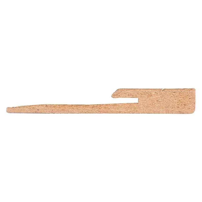 CanDo Muurplint - 240 cm x 68 mm x 9 mm, WIt - Zijaanzicht rechts