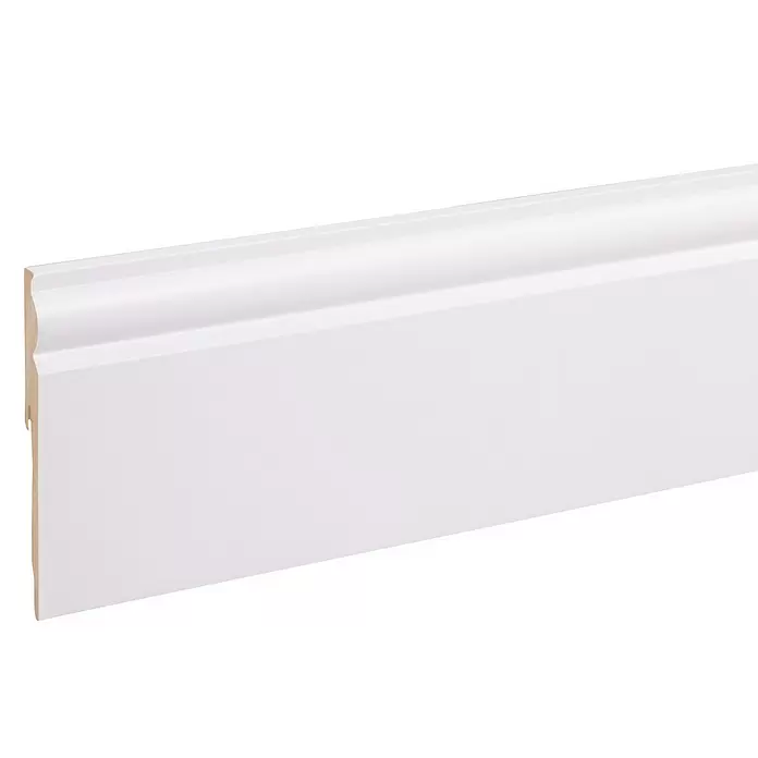 CanDo Muurplint - 240 cm x 119 mm x 12 mm - Close-up