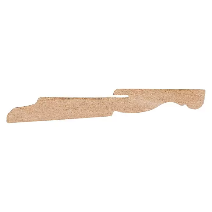 CanDo Muurplint - 240 cm x 120 mm x 22 mm - Zijaanzicht rechts