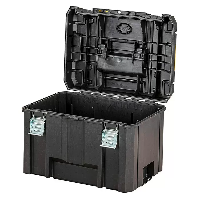 Dewalt Caja de herramientas DWST83346-1 - L x An x Al: 333 x 440 x 302 mm, Plástico, Se puede cerrar - Vista angular