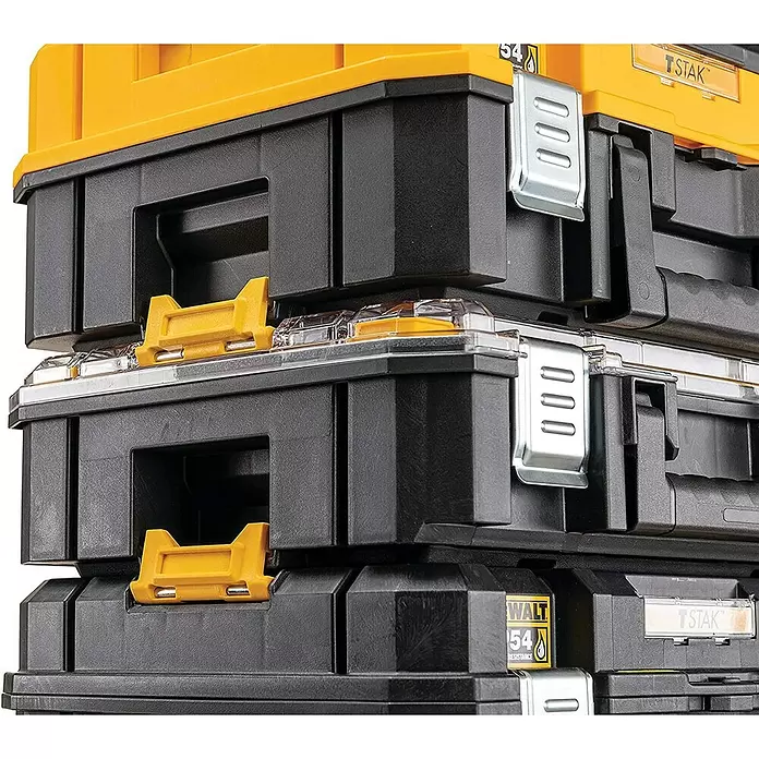 Dewalt Caja de herramientas DWST83346-1 - L x An x Al: 333 x 440 x 302 mm, Plástico, Se puede cerrar - Primer plano