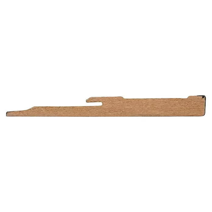 CanDo Muurplint Zwart - 240 cm x 120 mm x 12 mm, Zwart, MDF - Zijaanzicht links