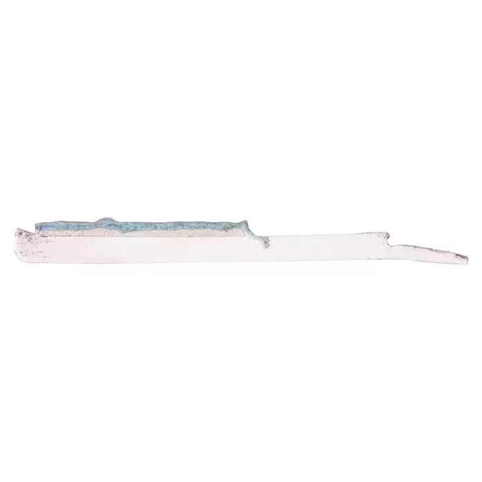 Kunststof plint Zelfklevend Afwerkingsprofiel - 260 x 4 x 0,4 cm, Wit, Kunststof - Vooraanzicht