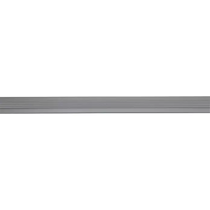 Aluminium plint zelfklevend antislip profiel - Aluminium, 200 x 1,5 x 0,24 cm - Close-up