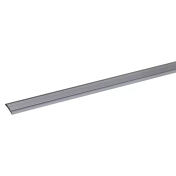 Aluminium plint zelfklevend antislip profiel - Aluminium, 200 x 1,5 x 0,24 cm - Close-up