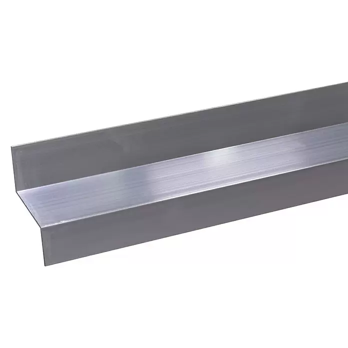 Lekdorpel Aluminium - Aluminium, 200 x 6,4 x 4 cm, Dikte: 1,5 mm - Close-up