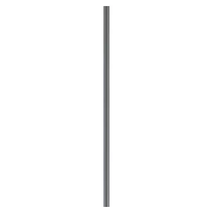 Lekdorpel Aluminium - Aluminium, 200 x 6 x 3,4 cm, Dikte: 1,5 mm - Vooraanzicht