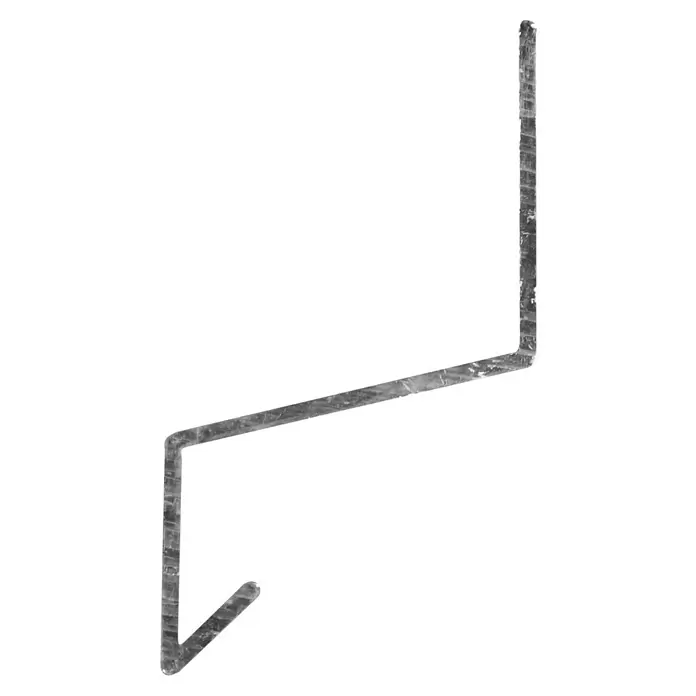 Lekdorpel Aluminium - Aluminium, 200 x 6 x 3,4 cm, Dikte: 1,5 mm - Vooraanzicht