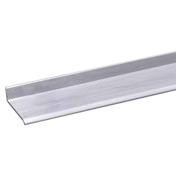 Lekdorpel Aluminium - Aluminium, 200 x 3,8 x 1,2 cm, Dikte: 1,5 mm - Close-up