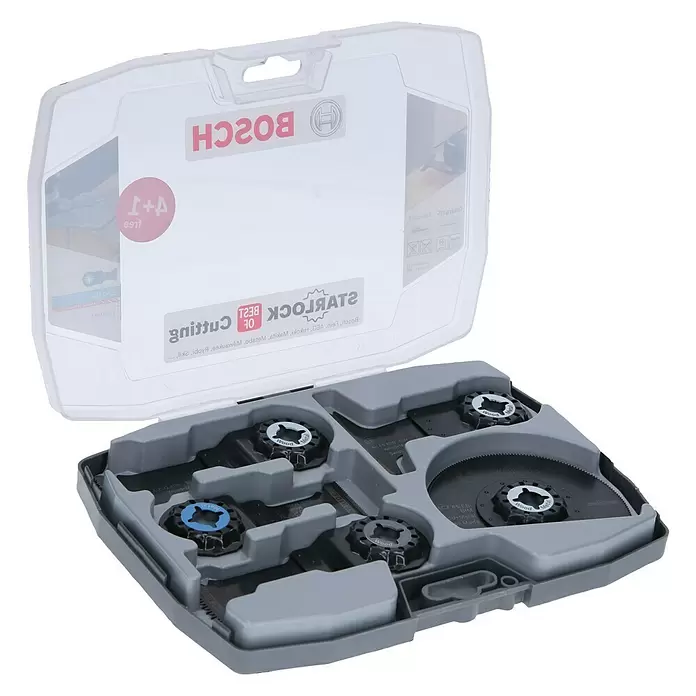Bosch Zaagbladen Starlock-Set - 5 st. - Diagonaal zicht