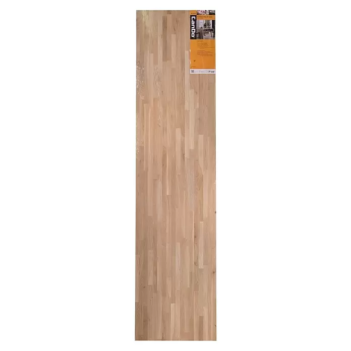 CanDo Massief houten panelen - Eiken, l x b x h: 250 cm x 61 cm x 26 mm - Bovenaanzicht