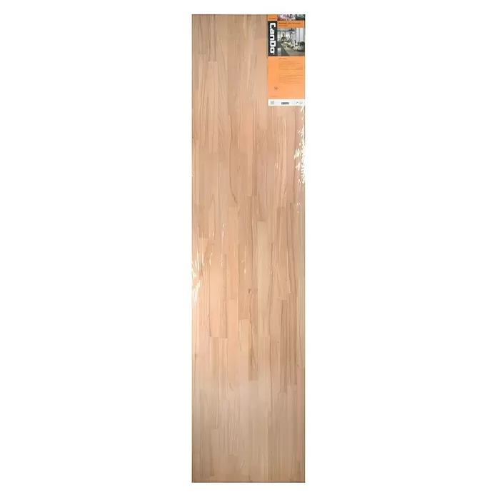 CanDo Massief houten panelen - Beuken, l x b x h: 250 cm x 61 cm x 26 mm - Bovenaanzicht