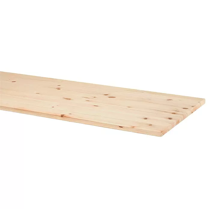 CanDo Massief houten panelen - Grenen, l x b x h: 250 cm x 61 cm x 26 mm - Close-up