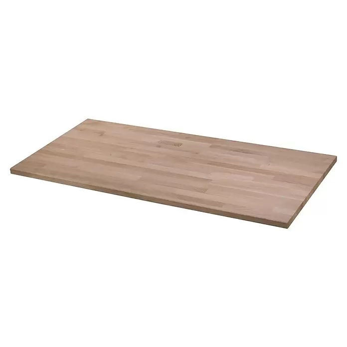 CanDo Massief houten panelen - Eiken, l x b x h: 126 cm x 61 cm x 26 mm - Diagonaal zicht